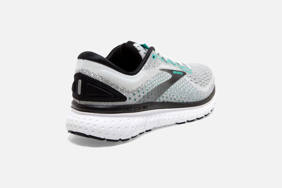 Brooks Running Shoes - Glycerin 18 Road Womens - Grey/Black - QKA-974805